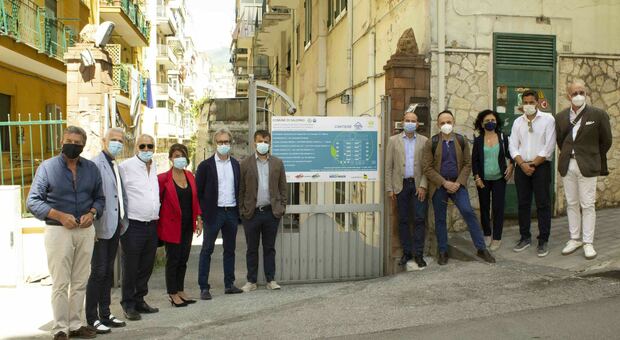 Salerno, programma CappottoMio: inaugurato il primo cantiere Superbonus