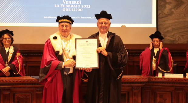 Laurea honoris causa ad Alessandro Profumo: «Leonardo crede nei talenti della Campania»
