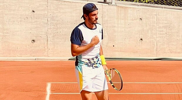 Il tennista di Latina Giulio Zeppieri