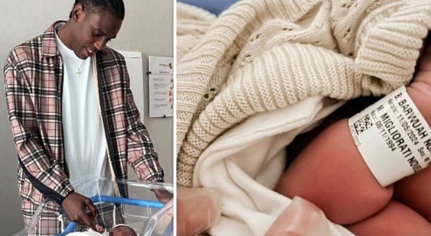 Enock Barwuah, diventa papà: «Che abbia inizio questa nuova vita». Il messaggio di Mario Balotelli per il nipotino Noah