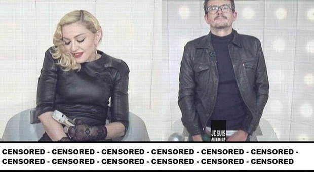 Madonna si tocca e Luz di Charlie Hebdo si cala i pantaloni: la provocazione hot in tv