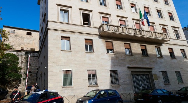 La sede della Procura a Perugia