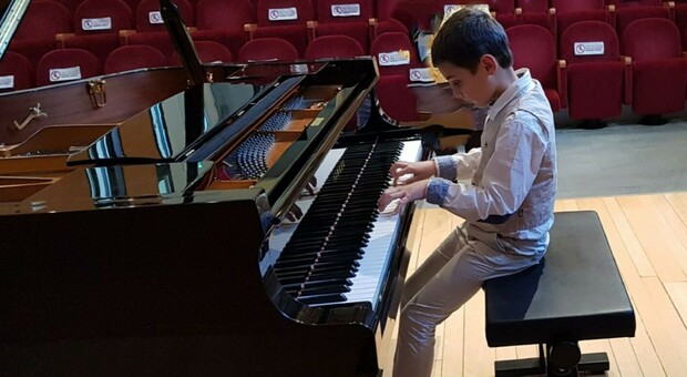 Antonio Pavan, pianista di 9 anni