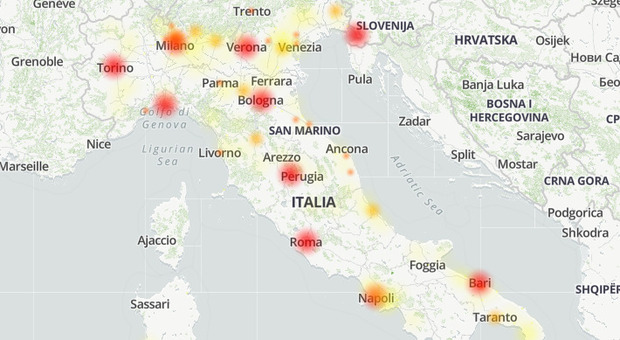 WindTre e Iliad down, problemi a chiamate e connessione da Roma a Milano e Palermo