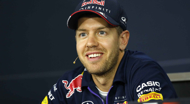 Sebastian Vettel sorride a Suzuka