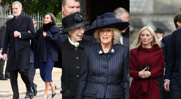La regina Camilla accoglie i reali d'Europa a Windsor, da Letizia Ortiz a Chantal di Grecia. E indossa le spille di Elisabetta (per la prima volta)
