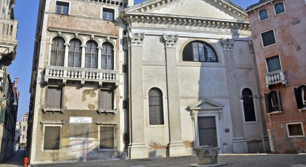 La chiesa di San Beneto nel Sestiere di San Marco a Venezia