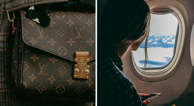 Passeggera rifiuta di poggiare la sua borsa Louis Vuitton da 3mila euro a terra durante il decollo cacciata dall aereo