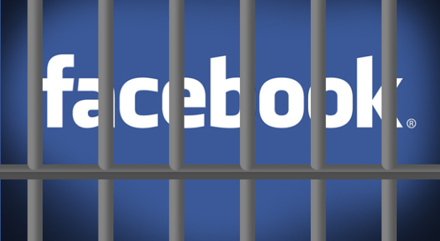 Ai domiciliari, utilizza il profilo Facebook della moglie: va in carcere