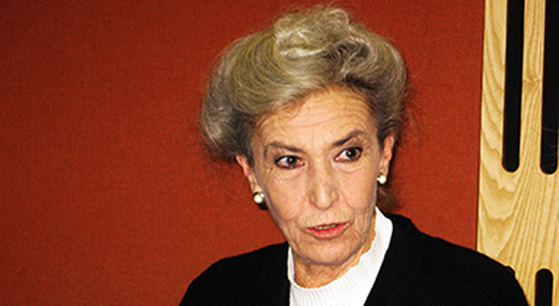 La scrittrice Barbara Alberti
