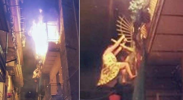 Napoli, donna muore gettandosi dal terzo piano: voleva sfuggire a un incendio