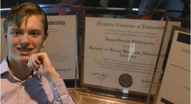 Usa, 15enne laureato ammesso al dottorato in legge: potrebbe essere tra i più giovani al mondo