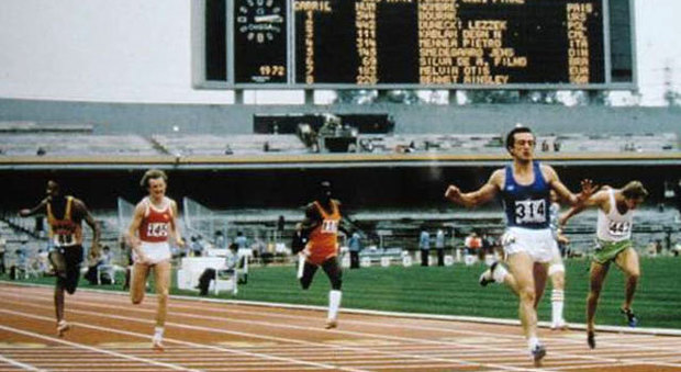 Il record di Pietro Mennea sui 200 metri