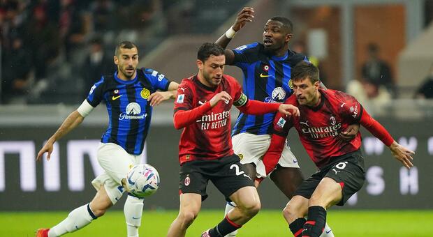 Milan-Inter diretta 0-1: Leao calcia centrale e Sommer la blocca