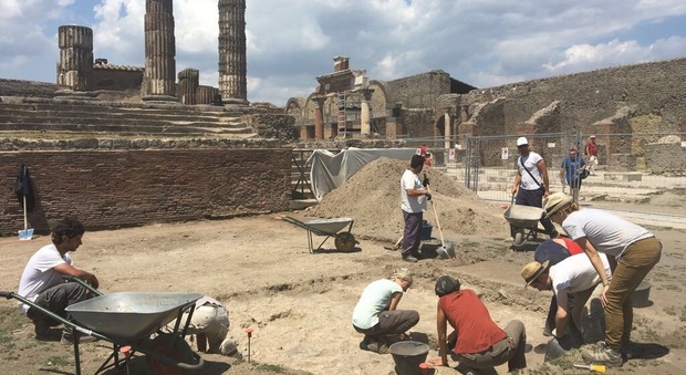 Pompei, nuovi scavi e ricerche nel parco archeologico