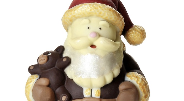 Babbo Natale di cioccolata