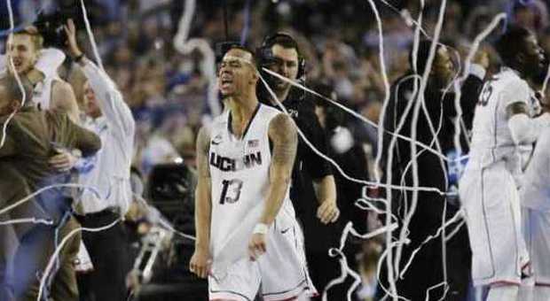 NCAA, trionfa UConn: Kentucky battuta. Napier protagonista, 80mila spettatori