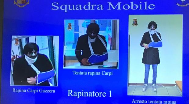 La cattura dei rapinatori da parte della polizia veneziana
