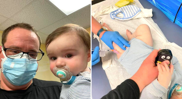 Vaccino, a soli 8 mesi Vincenzo Mincolla è il più giovane ad aver ricevuto entrambe le dosi