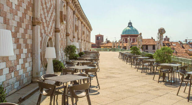 La terrazza della basilica palladiana di Vicenza ha riaperto i battenti
