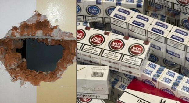 Assalto al deposito di tabacchi: col buco nel muro razziate le bionde