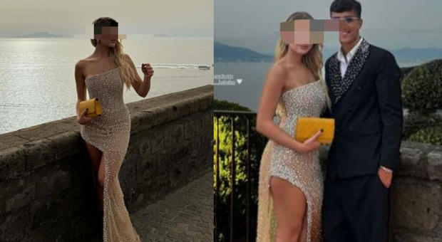 Chanel Totti vestita di (soli) cristalli al matrimonio a Sorrento: l'audace abito, gli accessori di lusso e la scelta azzardata di Cristian Babalus