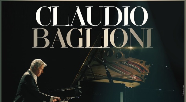 Claudio Baglioni scalda i motori per il suo tour: «Dodici Note Solo» 56 date in tutta Italia