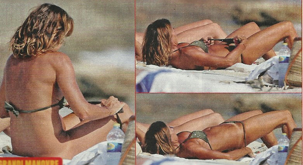 Cristina Parodi, vacanze hot col marito: mini strip involontario a Formentera