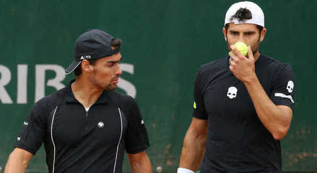 Roland Garros: si ferma la corsa di Bolelli e Fognini, in finale vanno i gemelli Bryan