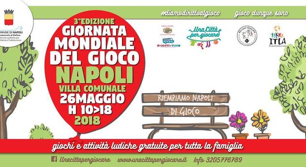 Giornata Mondiale del Gioco, a Napoli si torna bambini