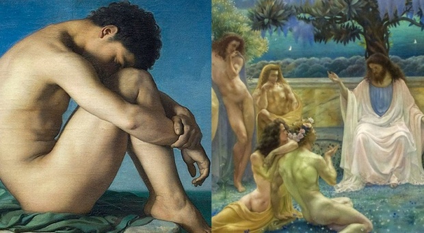 Vincenzo Patanè, l'opera sui nudi maschili: «Immagini sul desiderio omoerotico»