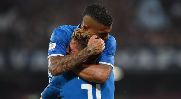 Il Napoli vince di rimonta, superato il Milan per 3-2 dopo essere stato sotto di due gol. Rete decisiva di Mertens