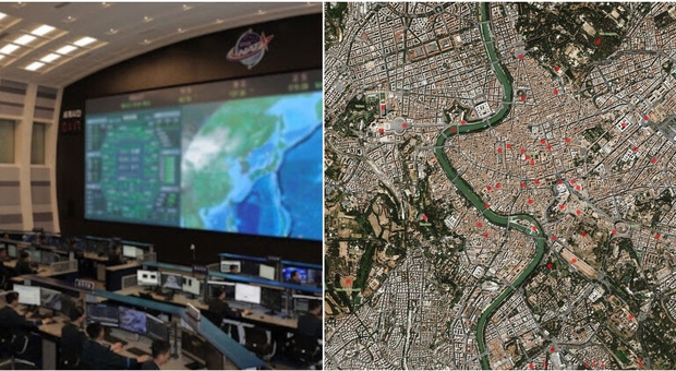 Roma spiata da un satellite della Corea del Nord, immagine visionate Kim Jong-un. «Foto anche di Casa Bianca»