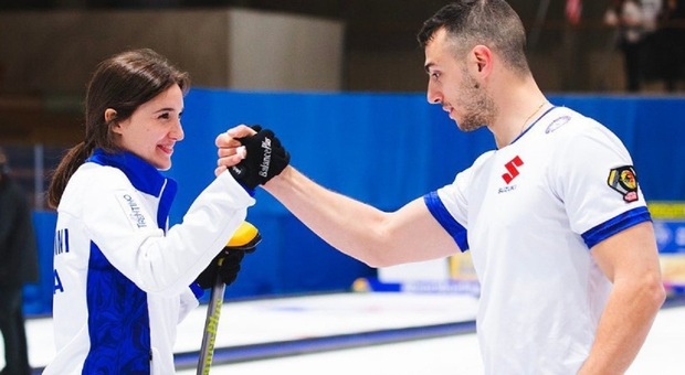 Stefania Constantini e Amos Mosaner, prima compagni di squadra, poi avversari