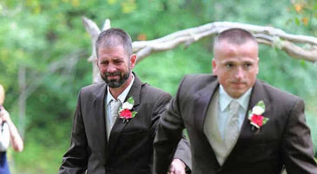 Todd Bachman e Todd Cendrosky al matrimonio
