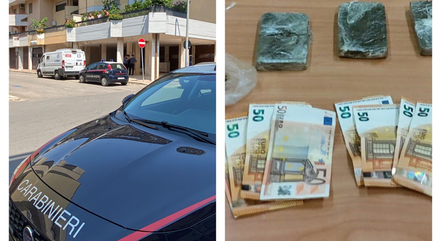 Droga, a Taranto i Carabinieri scoprono due centrali di spaccio di cocaina e hashish