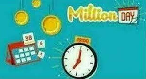 Million Day, estrazione dei cinque numeri vincenti di oggi venerdì 5 novembre 2021