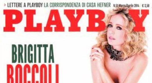 Brigitta Boccoli su Playboy Italia