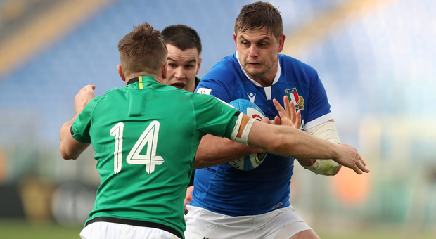 Rugby, Sei Nazioni, Italia-Irlanda 10-48, un'altra disfatta, per gli azzurri solo la meta di Meyer