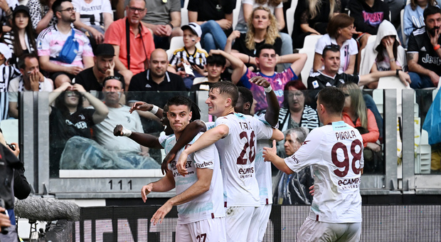 Juventus-Salernitana 1.1, Colantuono sfiora il colpaccio, Rabiot nel finale risponde a Pierozzi