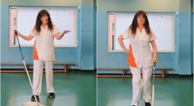 Donna delle pulizie di una scuola licenziata per video su TikTok in cui balla: «Atti gravi non tollerabili che danneggiano l'immagine»