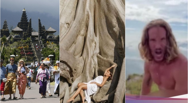 Bali dichiara guerra ai turisti: «Basta selfie nei luoghi sacri». Modella russa rimpatriata dopo uno scatto osé