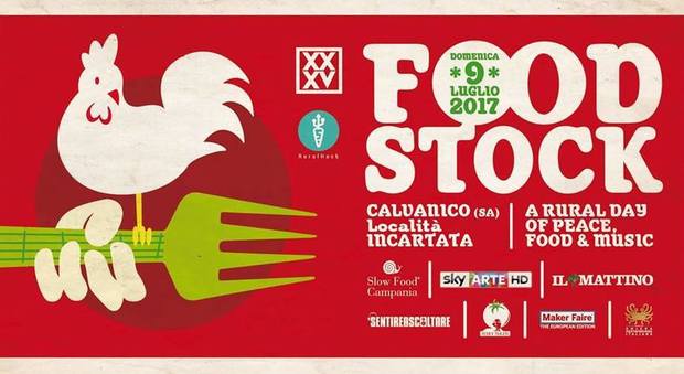 Foodstock, domenica 9 luglio a Calvanico: streaming sul Mattino