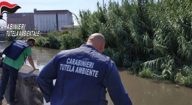 Veleni nel Sarno, sei mesi di controllo dei carabinieri: individuati 41 scarichi abusivi nel fiume
