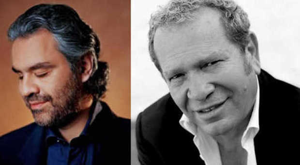 Andrea Bocelli e Ermanno Scervino per la Celebrity Fight Night Foundation
