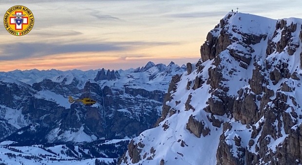 Il soccorso alpino ha recuperato due turisti tedeschi