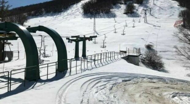 La neve ormai è un ricordo: piste mai in funzione sul Monte Piselli. Ieri 16 gradi in quota