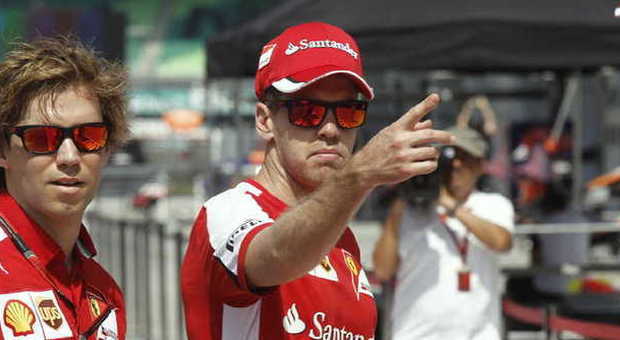 Sebastian Vettel a Sepang