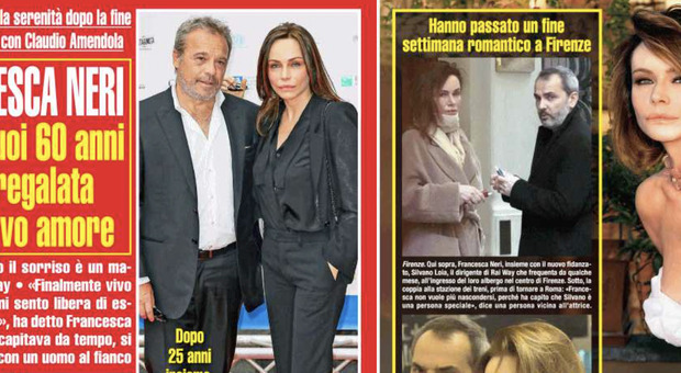 Francesca Neri riparte da Silvano Loia, l'uomo che le ha fatto dimenticare Claudio Amendola: «Mi sento rinata»