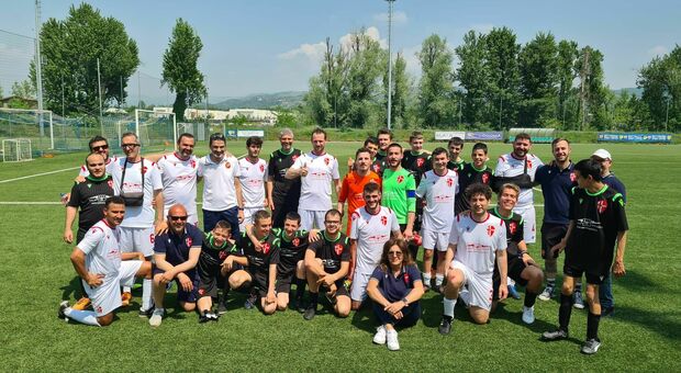 Il gruppo di Calcio Veneto for Disable